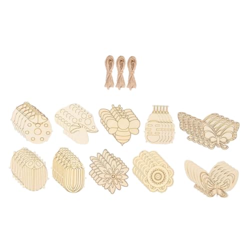 HEALSOPTHY 60 Sätze Teiliges Unbehandelte Holzscheiben zum Basteln Natürliche Holz Deko zum Bemalen und Verzieren Langlebige DIY Holzfiguren für Kreative Kunstprojekte und Heimdekoration HEALSOPTHY 60 Sätze Teiliges Unbehandelte Holzscheiben zum Basteln Natürliche Holz Deko zum Bemalen und Verzieren Langlebige DIY Holzfiguren für Kreative Kunstprojekte und Heimdekoration von HEALSOPTHY