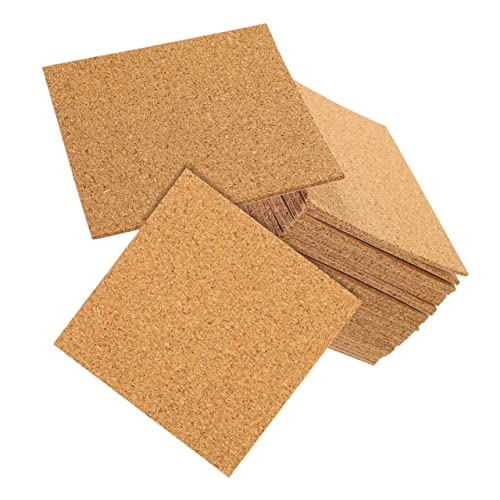 HEALSOPTHY 60 Stck Selbstklebende Quadratische Korkplatten rutschfeste DIY Korkuntersetzer mit Beschreibbarer Oberfläche Schalldämpfend und Robust für Haushalt und Basteln HEALSOPTHY 60 Stck Selbstklebende Quadratische Korkplatten rutschfeste DIY Korkuntersetzer mit Beschreibbarer Oberfläche Schalldämpfend und Robust für Haushalt und Basteln von HEALSOPTHY