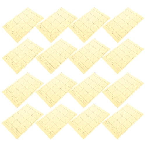 HEALSOPTHY 90 Blatt Kalligraphiepapier für Anfänger Dickes Chinesisches Reispapier mit Karomuster Langlebiges Schreibpapier für Pinsel Tuscheübungen mit Seiten Praktisches Übungspapier HEALSOPTHY 90 Blatt Kalligraphiepapier für Anfänger Dickes Chinesisches Reispapier mit Karomuster Langlebiges Schreibpapier für Pinsel Tuscheübungen mit Seiten Praktisches Übungspapier von HEALSOPTHY