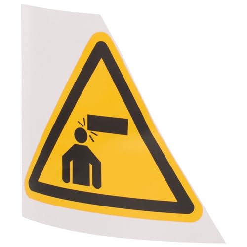 HEALSOPTHY Achten Sie Ihren Kopf Aufkleber Selbstklebendes Warnschild für Niedrige Deckenhöhe für und Außenbereiche Klare Sichtbarkeit Leicht zu Installieren Langlebiges Material HEALSOPTHY Achten Sie Ihren Kopf Aufkleber Selbstklebendes Warnschild für Niedrige Deckenhöhe für und Außenbereiche Klare Sichtbarkeit Leicht zu Installieren Langlebiges Material von HEALSOPTHY