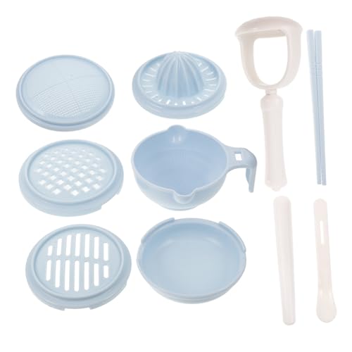 HEALSOPTHY Babynahrung Stampfer Set Manuelle Lebensmittelzerkleinerer mit Löffel Lebensmittelecht Vielseitig für Obst Kartoffeln Leicht zu Reinigen Sicher für Junge Mädchen HEALSOPTHY Babynahrung Stampfer Set Manuelle Lebensmittelzerkleinerer mit Löffel Lebensmittelecht Vielseitig für Obst Kartoffeln Leicht zu Reinigen Sicher für Junge Mädchen von HEALSOPTHY