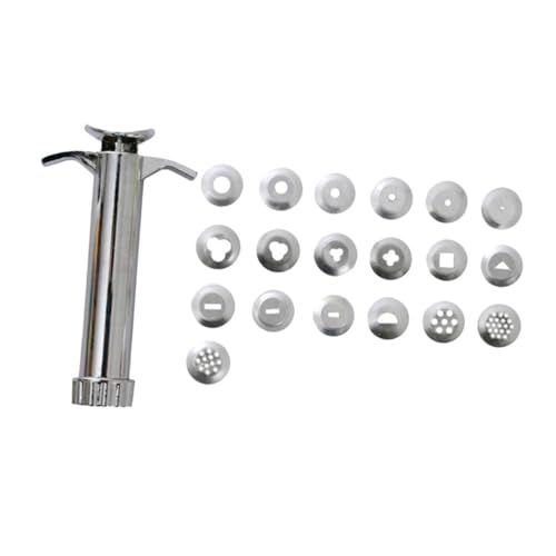 HEALSOPTHY Clay Extruder mit Löchern Leichtes Kompaktes Modellierwerkzeug für Polymer Clay und Zerlegbares Töpferwerkzeug Einfach zu Reinigen und Langlebig für Bastelprojekte HEALSOPTHY Clay Extruder mit Löchern Leichtes Kompaktes Modellierwerkzeug für Polymer Clay und Zerlegbares Töpferwerkzeug Einfach zu Reinigen und Langlebig für Bastelprojekte von HEALSOPTHY