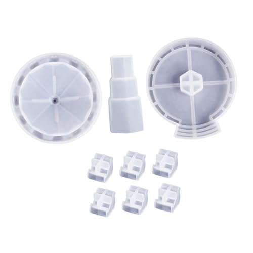 HEALSOPTHY DIY Silikonform Gießform für Resin Flexible und Langlebige Epoxidharzform mit Glatter Oberfläche für Anfänger und Kreative Bastelprojekte Teiliges von HEALSOPTHY