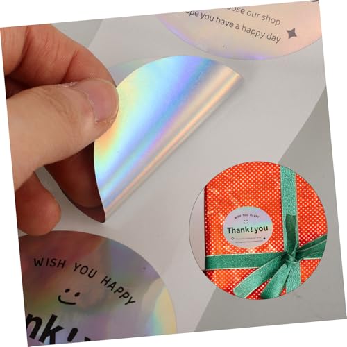 HEALSOPTHY Danke Sticker Holografisch Dankeschön Aufkleber Selbstklebende Geschenkverpackung Verschlussetiketten Dekorative Geschenkaufkleber für Briefumschläge und Pakete Langlebig Einfach HEALSOPTHY Danke Sticker Holografisch Dankeschön Aufkleber Selbstklebende Geschenkverpackung Verschlussetiketten Dekorative Geschenkaufkleber für Briefumschläge und Pakete Langlebig Einfach von HEALSOPTHY