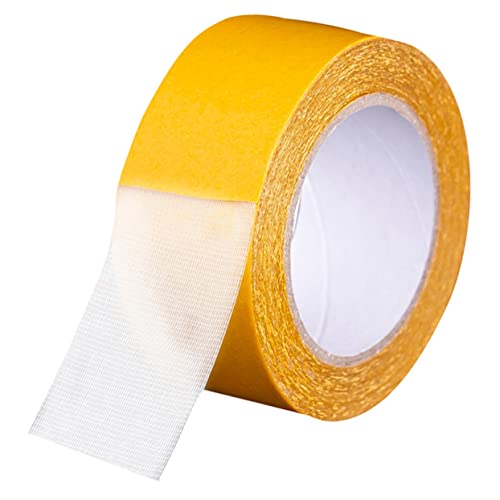 HEALSOPTHY Doppelseitiges Gewebeband Stark Haftendes Fixierband für Teppich Wanddeko und Bodenbefestigung Transparent Einfach Abreißbar Vielseitig Einsetzbar für Zuhause und Büro HEALSOPTHY Doppelseitiges Gewebeband Stark Haftendes Fixierband für Teppich Wanddeko und Bodenbefestigung Transparent Einfach Abreißbar Vielseitig Einsetzbar für Zuhause und Büro von HEALSOPTHY