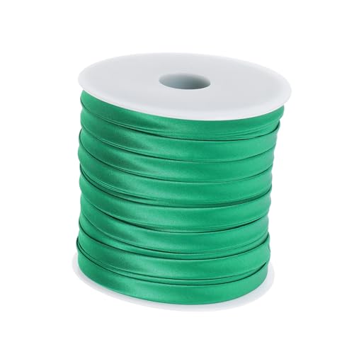 HEALSOPTHY Doppelt Gefaltetes Schrägband Grün Breit Stoff Einfassband zum Nähen Säumen Quilten für DIY Handarbeit und Rollsaumfuß Geeignet von HEALSOPTHY