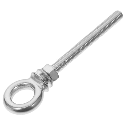HEALSOPTHY Edelstahl Ringschraube mit Mutter und Unterlegscheibe Langes Hebeauge Rostfrei Hohe Härte Schnelle Montage Geeignet für Outdoor Boots Dockbefestigung HEALSOPTHY Edelstahl Ringschraube mit Mutter und Unterlegscheibe Langes Hebeauge Rostfrei Hohe Härte Schnelle Montage Geeignet für Outdoor Boots Dockbefestigung von HEALSOPTHY