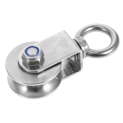 HEALSOPTHY Edelstahl U förmige Umlenkrolle mit Wälzlager Langlebig und Geräuscharm für Garage Lift system Wandmontage Schwere Lasten Vielseitig für Industrie und Heimgebrauch HEALSOPTHY Edelstahl U förmige Umlenkrolle mit Wälzlager Langlebig und Geräuscharm für Garage Lift system Wandmontage Schwere Lasten Vielseitig für Industrie und Heimgebrauch von HEALSOPTHY