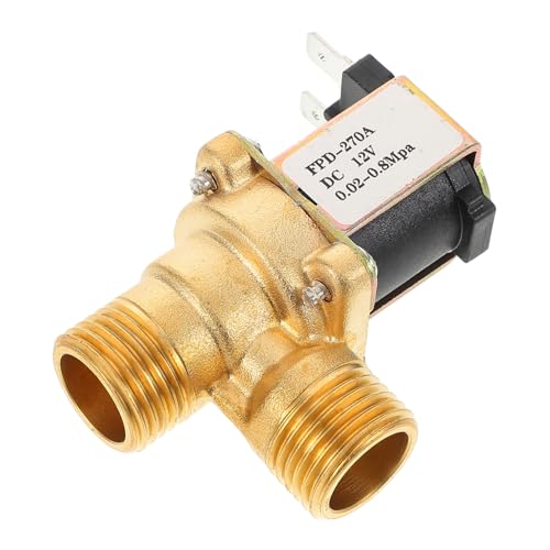 HEALSOPTHY Elektrisches Magnetventil für Wasserzufuhr Langlebiges Solenoidventil für Gartenbewässerung Wasserdichtes Magnetventil für Wasserdispenser und Heißwassergeräte von HEALSOPTHY