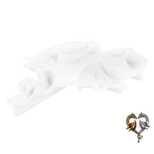 HEALSOPTHY Flexibles Silikon Gießform Drache Halbrelief mit Flügeln Herzförmig für DIY Epoxidharz Handwerk Basteln Langlebig Elastisch Leicht Entformbar HEALSOPTHY Flexibles Silikon Gießform Drache Halbrelief mit Flügeln Herzförmig für DIY Epoxidharz Handwerk Basteln Langlebig Elastisch Leicht Entformbar von HEALSOPTHY