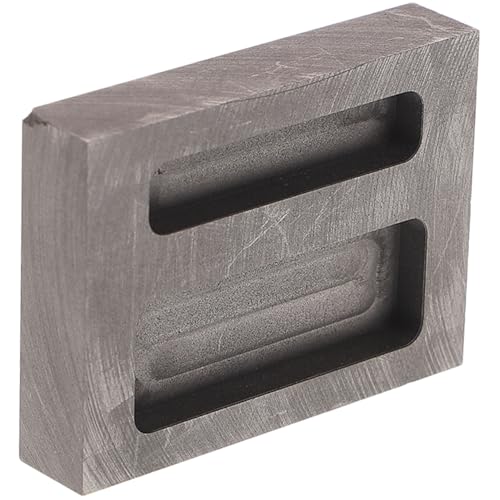 HEALSOPTHY Graphit Gussform Schmelzform für Metallgießen Barrenform Hitzebeständig für Kupfer Aluminium Gold Raffinierung HEALSOPTHY Graphit Gussform Schmelzform für Metallgießen Barrenform Hitzebeständig für Kupfer Aluminium Gold Raffinierung von HEALSOPTHY