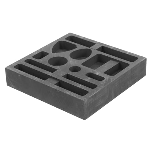 HEALSOPTHY Graphit Schmelzform Metallgießform Hochtemperaturbeständig Für Gold Silber Kupfer DIY Gussform Wiederverwendbar Präzise Poröse Graphitform HEALSOPTHY Graphit Schmelzform Metallgießform Hochtemperaturbeständig Für Gold Silber Kupfer DIY Gussform Wiederverwendbar Präzise Poröse Graphitform von HEALSOPTHY