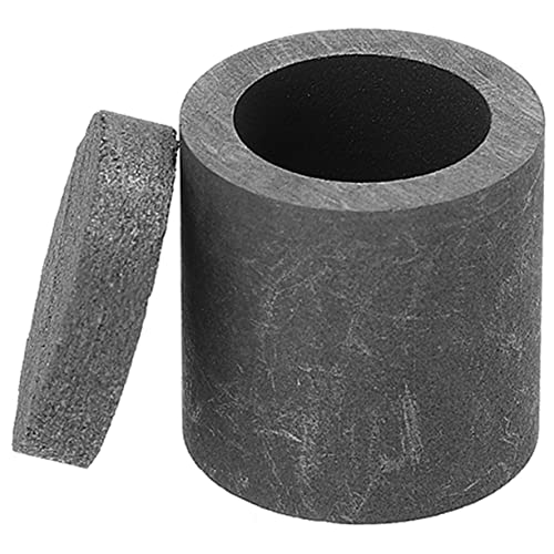 HEALSOPTHY Graphit Schmelztiegel mit Deckel Hochreiner Kleiner Schmelzofen für Metallgießen und Löten Hitzebeständig Chemisch für Schmuckgießen und Metallverarbeitung HEALSOPTHY Graphit Schmelztiegel mit Deckel Hochreiner Kleiner Schmelzofen für Metallgießen und Löten Hitzebeständig Chemisch für Schmuckgießen und Metallverarbeitung von HEALSOPTHY
