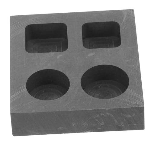 HEALSOPTHY Graphitform Gussform für Metallbarren Ölkanal Kompakte Langlebig Gleichmäßige Wärmeverteilung Geeignet für Gold Silberveredelung Effiziente Metallgießerei HEALSOPTHY Graphitform Gussform für Metallbarren Ölkanal Kompakte Langlebig Gleichmäßige Wärmeverteilung Geeignet für Gold Silberveredelung Effiziente Metallgießerei von HEALSOPTHY