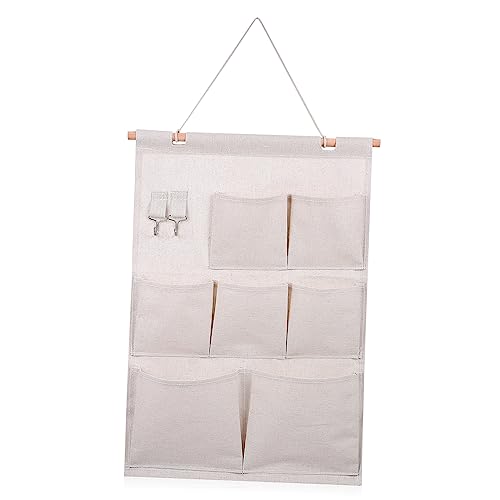 HEALSOPTHY Hängender Wandorganizer Tür Hängeaufbewahrung Teilig Platzsparende Aufbewahrungstasche für Schlafzimmer und Büro Stilvolles Design Vielseitig für Schmuck Schlüssel Brillen von HEALSOPTHY