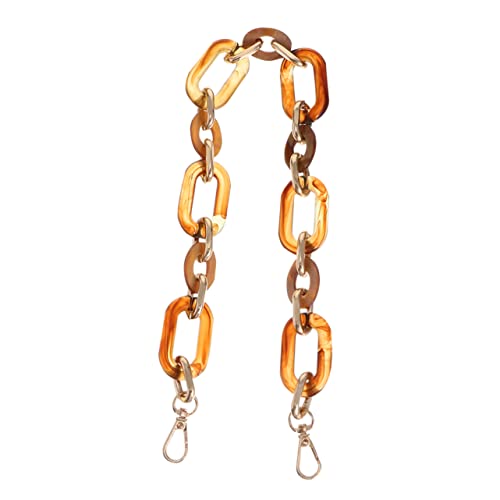 HEALSOPTHY Handtaschenkette Hochwertigem Langlebig und Farbbeständig Ersatzkette mit Karabinern Einfach zu Montieren Geeignet für DIY Handtaschen und Umhängetaschen von HEALSOPTHY