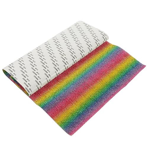 HEALSOPTHY Heiß Bohrer Aus Kleber Dekorativ Klebrige Edelsteine Klebstoff Und Strasssteine ​​aufkleben Kristalle Hotfix Wand Aufkleber Nagel Strasspaste Strasssteine ​​aus Glas Colorful von HEALSOPTHY