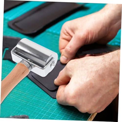 HEALSOPTHY Hochtemperaturbeständiger Leder rollwerkzeug Handdruck Pressroller für Ledernaht Vinyl DIY Lederbearbeitung Werkzeug für Präzises Kantenpressen und Langlebige Anwendung HEALSOPTHY Hochtemperaturbeständiger Leder rollwerkzeug Handdruck Pressroller für Ledernaht Vinyl DIY Lederbearbeitung Werkzeug für Präzises Kantenpressen und Langlebige Anwendung von HEALSOPTHY