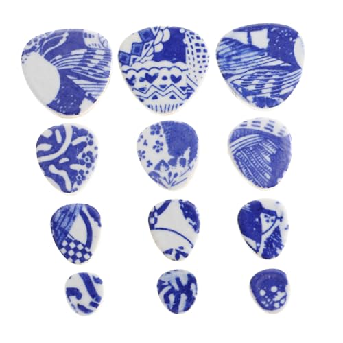 HEALSOPTHY Keramik Mosaikfliesen Blaue und Weiße Porzellan Mosaiksteine mit Glatter Oberfläche für DIY Bastelprojekte Wie Vasen Fotorahmen Blumentöpfe und Wohnkultur HEALSOPTHY Keramik Mosaikfliesen Blaue und Weiße Porzellan Mosaiksteine mit Glatter Oberfläche für DIY Bastelprojekte Wie Vasen Fotorahmen Blumentöpfe und Wohnkultur von HEALSOPTHY