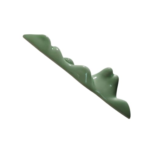 HEALSOPTHY Keramik Pinselhalter Kalligraphie Stifthalter Schreibpinsel Ablage Bergform Leicht Tragbar Geruchsneutral Robuste Oberfläche Für Chinesische Kalligraphie Zuhause Büro von HEALSOPTHY