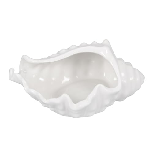 HEALSOPTHY Keramik Schmuckschale Muschelform Schmuckhalter Schmuckorganizer Weiß Elegantes Design Kratzfest Schönes Deko tablett Für Wohnzimmer Sideboard Schmuckaufbewahrung Geschenkidee HEALSOPTHY Keramik Schmuckschale Muschelform Schmuckhalter Schmuckorganizer Weiß Elegantes Design Kratzfest Schönes Deko tablett Für Wohnzimmer Sideboard Schmuckaufbewahrung Geschenkidee von HEALSOPTHY