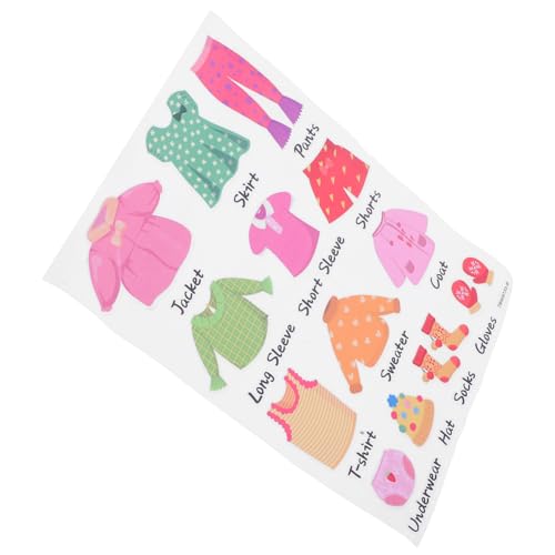 HEALSOPTHY Kleidungsetiketten für Mädchen Kinderzimmer Ordnungssticker Selbstklebend für Kleiderschrank Aufbewahrung mit Klarer Beschriftung zur Einfachen Kleiderklassifikation und HEALSOPTHY Kleidungsetiketten für Mädchen Kinderzimmer Ordnungssticker Selbstklebend für Kleiderschrank Aufbewahrung mit Klarer Beschriftung zur Einfachen Kleiderklassifikation und von HEALSOPTHY