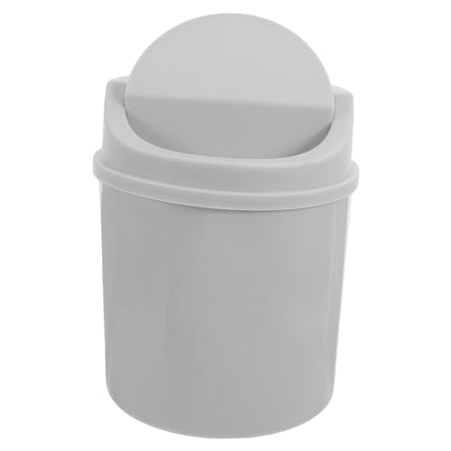HEALSOPTHY Kleiner Tischmülleimer mit Kapazität und Drehbarem Deckel Kompakter Mini Abfallbehälter für Schreibtisch Büro Schlafzimmer und Enge Arbeitsbereiche HEALSOPTHY Kleiner Tischmülleimer mit Kapazität und Drehbarem Deckel Kompakter Mini Abfallbehälter für Schreibtisch Büro Schlafzimmer und Enge Arbeitsbereiche von HEALSOPTHY