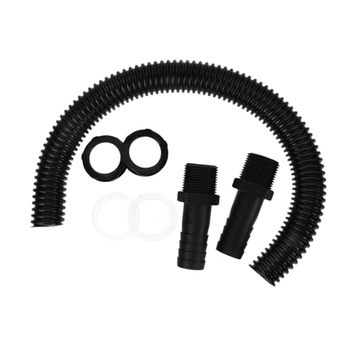 HEALSOPTHY Kunststoff Schlauchverbinder Regentonnen Anschluss mit Schlauch PP Material Tankdurchführung Vielseitig Einsetzbar Einfache Montage für Garten und Haushalt HEALSOPTHY Kunststoff Schlauchverbinder Regentonnen Anschluss mit Schlauch PP Material Tankdurchführung Vielseitig Einsetzbar Einfache Montage für Garten und Haushalt von HEALSOPTHY