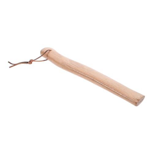 HEALSOPTHY Kurzgriff Axtstiel aus Hartholz Wetterbeständig Ergonomisch Geformt Rutschfester Griff Einfach zu Montieren für Outdoor Camping und Garten Langlebiger Ersatzgriff für Kleine Beile von HEALSOPTHY
