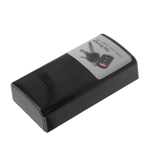 HEALSOPTHY Magnetische Autoschlüsselbox mit Stabilem Magnetverschluss Vielseitige Schlüsselaufbewahrung für Fahrzeugunterseite Schützt vor Verlust Praktische Auto Schlüsselhalterung Robustes von HEALSOPTHY