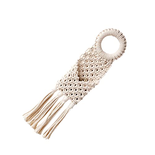 HEALSOPTHY Makramee Wandteppich Handgewebt Baumwolle Quasten Boho Wandbehang Zum Aufhängen Für Wohnzimmer Schlafzimmer Büro HEALSOPTHY Makramee Wandteppich Handgewebt Baumwolle Quasten Boho Wandbehang Zum Aufhängen Für Wohnzimmer Schlafzimmer Büro von HEALSOPTHY
