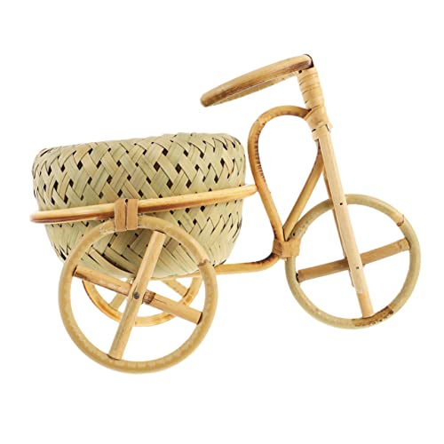 HEALSOPTHY Mini Bambuskorb Handgefertigt Kreatives Geflochtenes Fahrrad Design Dekorativer Desktop Ornament für Zuhause Büro Hochzeit Leicht und Platzsparend Verarbeitung HEALSOPTHY Mini Bambuskorb Handgefertigt Kreatives Geflochtenes Fahrrad Design Dekorativer Desktop Ornament für Zuhause Büro Hochzeit Leicht und Platzsparend Verarbeitung von HEALSOPTHY
