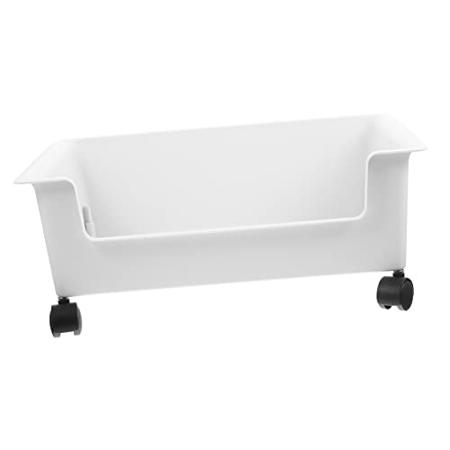 HEALSOPTHY Mobiler Bücherwagen mit Vielseitiger Aufbewahrungsbox und Organizer für Schüler Leicht zu Reinigendes Regal für Klassenzimmer und Home Office Weiß HEALSOPTHY Mobiler Bücherwagen mit Vielseitiger Aufbewahrungsbox und Organizer für Schüler Leicht zu Reinigendes Regal für Klassenzimmer und Home Office Weiß von HEALSOPTHY