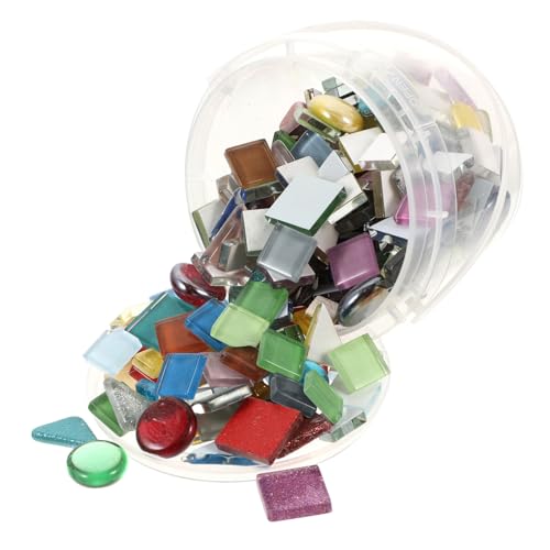 HEALSOPTHY Mosaiksteine Bunte DIY Bastelstücke für Hausdekoration Handgefertigte Kunstmaterialien Vielseitig für Bad Küche Bilderrahmen Inspirierend für Familie und Gemeinschaft HEALSOPTHY Mosaiksteine Bunte DIY Bastelstücke für Hausdekoration Handgefertigte Kunstmaterialien Vielseitig für Bad Küche Bilderrahmen Inspirierend für Familie und Gemeinschaft von HEALSOPTHY