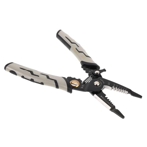 HEALSOPTHY Multifunktionale Abisolierzange Crimpzange Kabelschneider Elektriker Werkzeug für Effizientes Sicheres Strippen Crimpen Schneiden Robustes Profi werkzeug für Elektroinstallationen HEALSOPTHY Multifunktionale Abisolierzange Crimpzange Kabelschneider Elektriker Werkzeug für Effizientes Sicheres Strippen Crimpen Schneiden Robustes Profi werkzeug für Elektroinstallationen von HEALSOPTHY