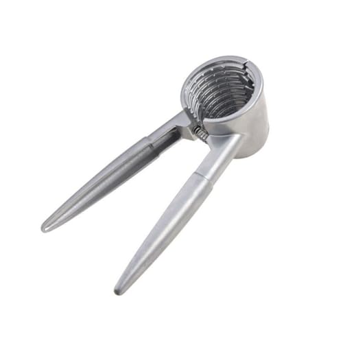 HEALSOPTHY Multifunktionaler Walnussknacker aus Langlebigem Aluminium Leichter Pecan Clamp mit Ergonomischem Griff Sicherer Nussöffner für Walnüsse Pekannüsse und Kastanien Einfach zu von HEALSOPTHY