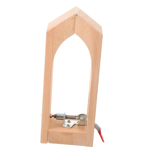 HEALSOPTHY Holz Tischnähpony Für Leder Handwerk DIY Nähen Werkzeug Mit Einfacher Installation Und Nutzung Für Lederprojekte Wie Taschen Und Brieftaschen von HEALSOPTHY