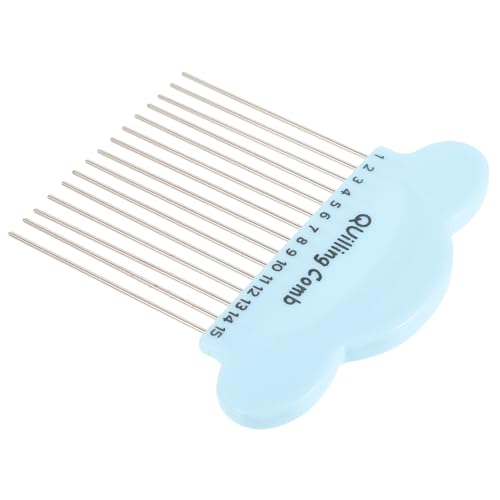 HEALSOPTHY Papier Quilling Kamm Cartoon Design Robustes Metall Kunststoff Material Praktisches DIY Quilling Werkzeug für Papierrollen Handliches Basteltool für Kreative Zufällige Farbe HEALSOPTHY Papier Quilling Kamm Cartoon Design Robustes Metall Kunststoff Material Praktisches DIY Quilling Werkzeug für Papierrollen Handliches Basteltool für Kreative Zufällige Farbe von HEALSOPTHY