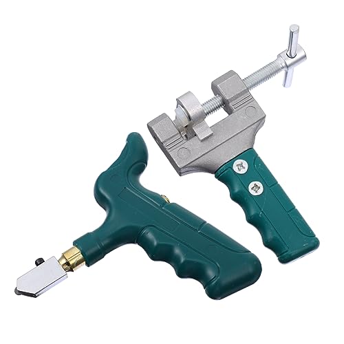 HEALSOPTHY Professioneller Fliesenschneider mit Großem Rollenschneider Langlebiges Schneidewerkzeug für Spiegel und Fliesen Handliches Multifunktionstool für Präzise Schnitte bei DIY HEALSOPTHY Professioneller Fliesenschneider mit Großem Rollenschneider Langlebiges Schneidewerkzeug für Spiegel und Fliesen Handliches Multifunktionstool für Präzise Schnitte bei DIY von HEALSOPTHY