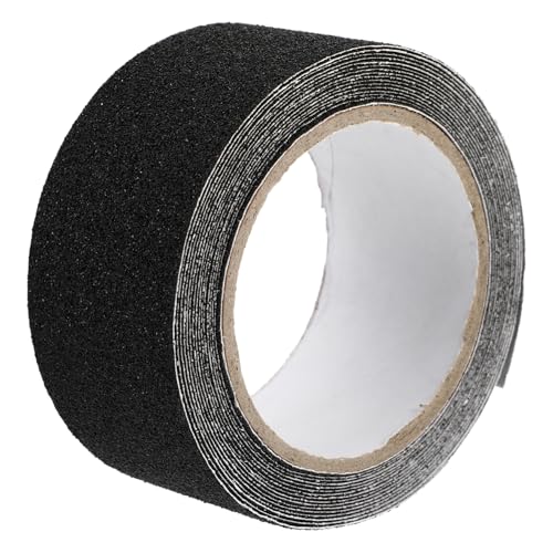 HEALSOPTHY Rutsch PVC Klebeband Dicke Matte Rutschstreifen für Treppen Abriebfest Rutschfest für Innen und Außenbereiche Sicherheitsmarkierung für Fliesen von HEALSOPTHY