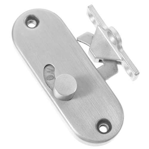 HEALSOPTHY Schiebetürschloss Türriegel aus Aluminiumlegierung und rostfreiem Stahl für Schiebetüren Scheunentore und Garagentore Multifunktionaler Türverschluss mit Hoher HEALSOPTHY Schiebetürschloss Türriegel aus Aluminiumlegierung und rostfreiem Stahl für Schiebetüren Scheunentore und Garagentore Multifunktionaler Türverschluss mit Hoher von HEALSOPTHY