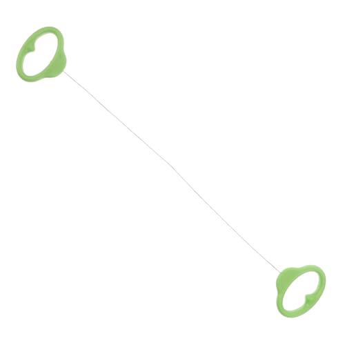 HEALSOPTHY Schlammschneider Zubehör aus Ton Keramik -Keramikdraht Werkzeuge aus Töpferdraht Wirbelkabel für Ton Tonschneidwerkzeuge Lehmdrahtschneider Tonschneidendraht Stahldraht Hellgrün von HEALSOPTHY