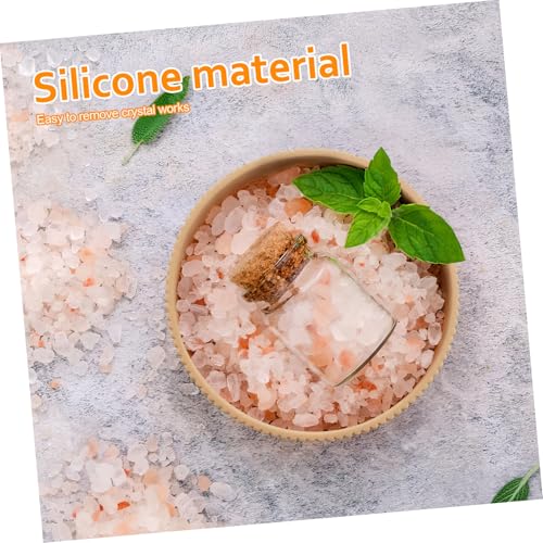 HEALSOPTHY Silikon Schüsselform für Resin Gießen Runde DIY Silikonform für Schmuckbehälter Kerzenhalter Aufbewahrung Epoxidharz Basteln Beton Kunsthandwerk Klein Detailgetreu Vielseitig von HEALSOPTHY