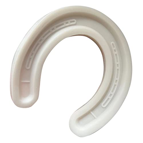 HEALSOPTHY Silikonform DIY Kerzengießform Pferdehufe Form Flexibel Wiederverwendbar Multifunktional für Kerzen Seifen Handwerk Herstellung Geschenkideen von HEALSOPTHY