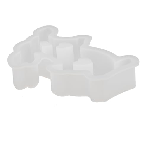 HEALSOPTHY Silikonform Ostern Kaninchen Form für DIY Gießen Flexible Epoxidharz Form für Kunsthandwerk Langlebig und Elastisch für Kerzen und Dekoration von HEALSOPTHY
