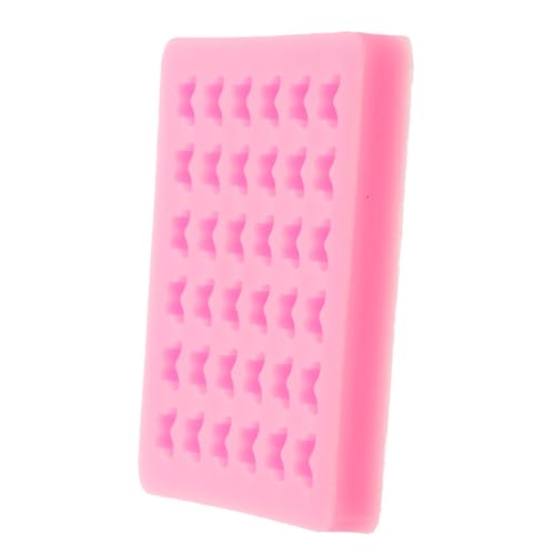HEALSOPTHY Silikonform Schmetterling DIY Wachssiegel Wachsperlenform Langlebig für Harz Kerzen Seife Antihaft Einfach zu Reinigen für Wachssiegelherstellung Fach Kleine Schmetterlinge von HEALSOPTHY