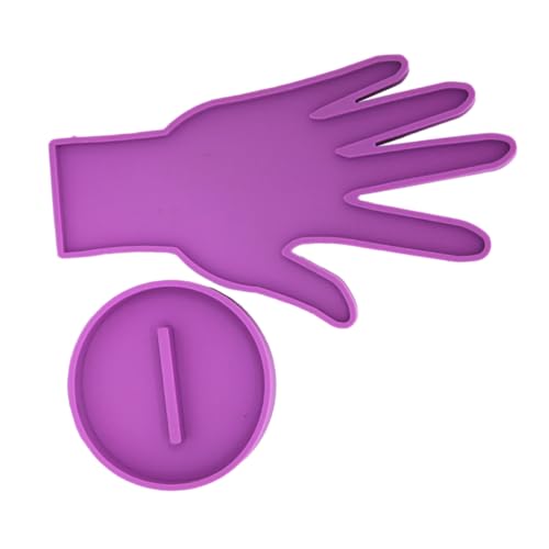 HEALSOPTHY Silikonform Schmuckständer mit Sockel Wiederverwendbar für DIY Epoxidharz Schmuckdisplay Kreativ und Einfach zu Reinigen für Einzigartige Bastelarbeiten von HEALSOPTHY