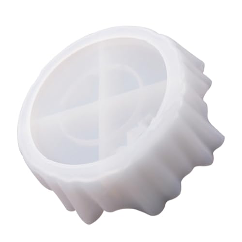 HEALSOPTHY Silikonform für DIY Blumentopf Gießform Transparente Resinform für Epoxidharz Kreative Bastelform für Handgemachte Blumentöpfe und Dekorationen Langlebiges Silikonmaterial von HEALSOPTHY