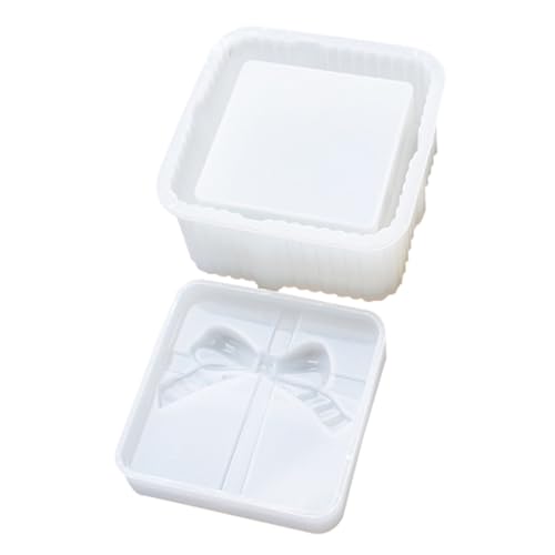 HEALSOPTHY Silikonform für Epoxidharz DIY Geschenkbox mit Schleifenmotiv Flexible Reißfeste Gießform aus Hochwertigem Silikon Rechteckige Aufbewahrungsbox Form für Individuelle HEALSOPTHY Silikonform für Epoxidharz DIY Geschenkbox mit Schleifenmotiv Flexible Reißfeste Gießform aus Hochwertigem Silikon Rechteckige Aufbewahrungsbox Form für Individuelle von HEALSOPTHY
