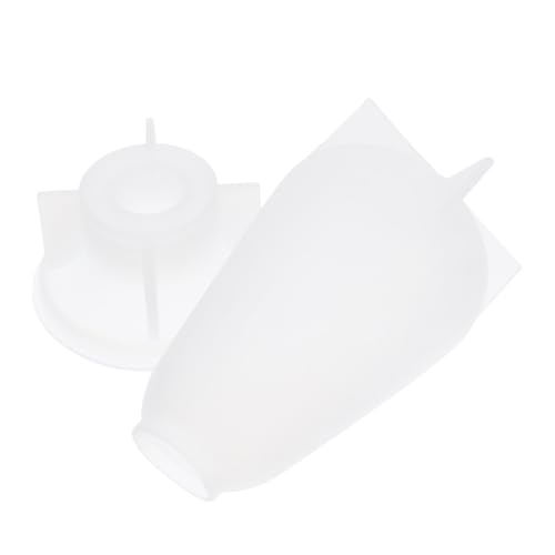 HEALSOPTHY Silikonform für Epoxidharz Giessen Flexible Hitze Kältebeständige Lampenform mit Sockel für Kerzen Seife Blumen DIY Resin Kunst Klarer Abdruck Leuchtmittelform HEALSOPTHY Silikonform für Epoxidharz Giessen Flexible Hitze Kältebeständige Lampenform mit Sockel für Kerzen Seife Blumen DIY Resin Kunst Klarer Abdruck Leuchtmittelform von HEALSOPTHY